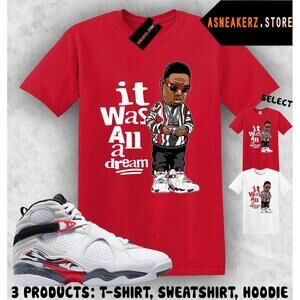 Tee Shirt Matching Aj 8 Bugs Bunny Match Biggie T-Shirt